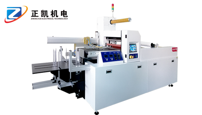 全自動(dòng)覆膜機(jī)代替人工覆膜工藝